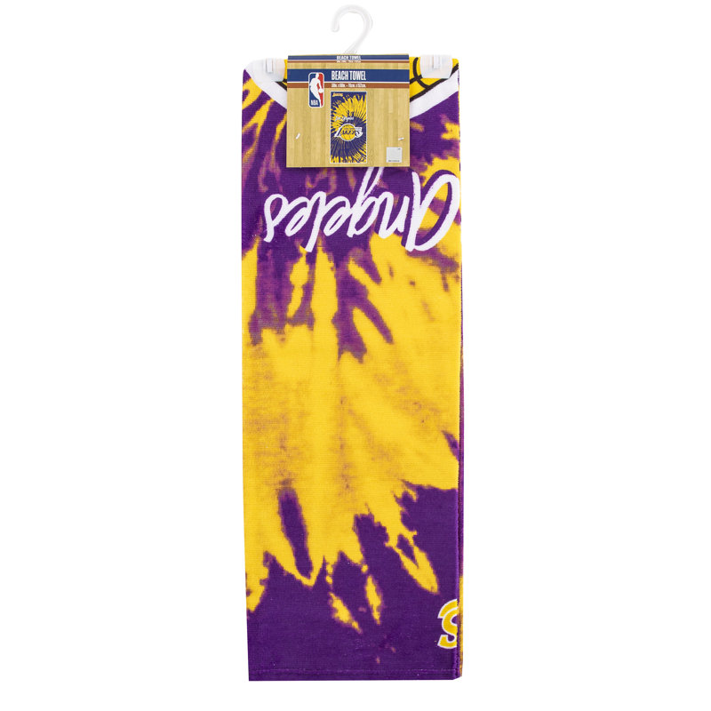 Psychedelic Beach Towel, NBA Lakers