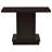 Fiona Cappuccino Engineered Wood Pedestal Console Table