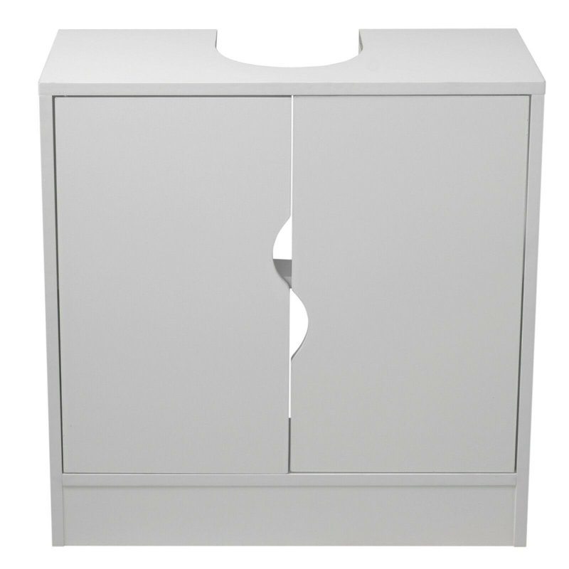 Baqir Under Sink Cabinet, White