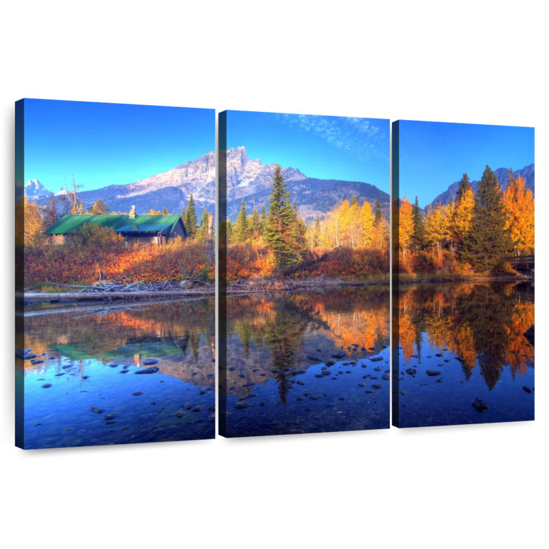 Vue Grand Teton Alvord, H 20 po x l 33 po