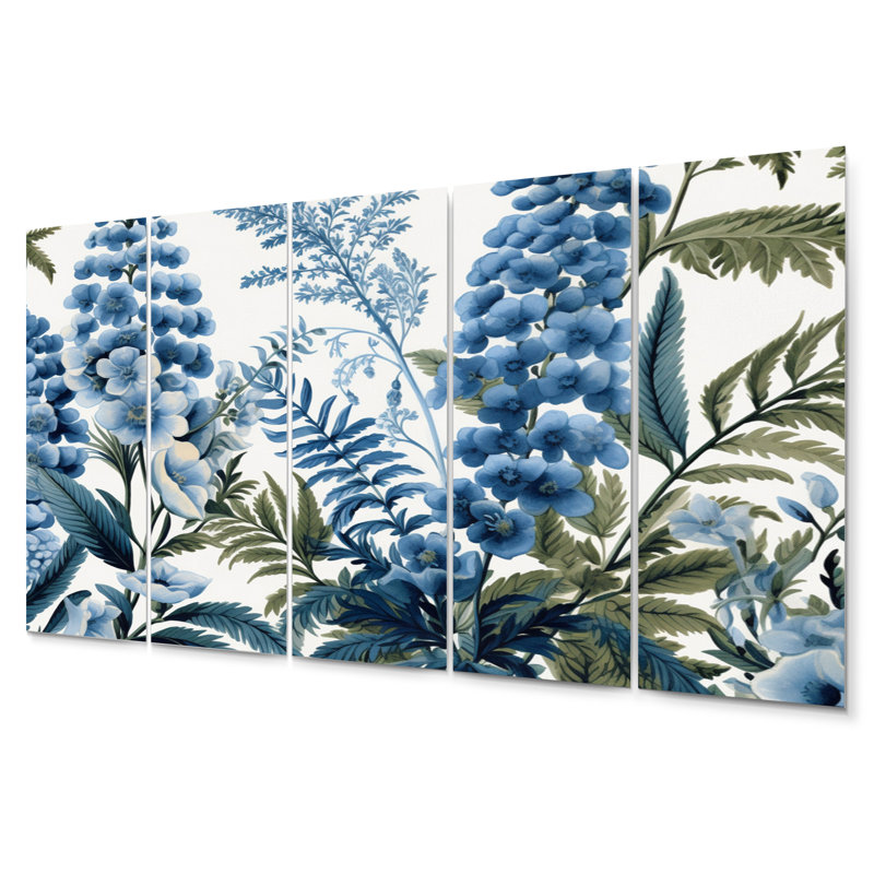 Plants & Flowers Wall Decor on Metal