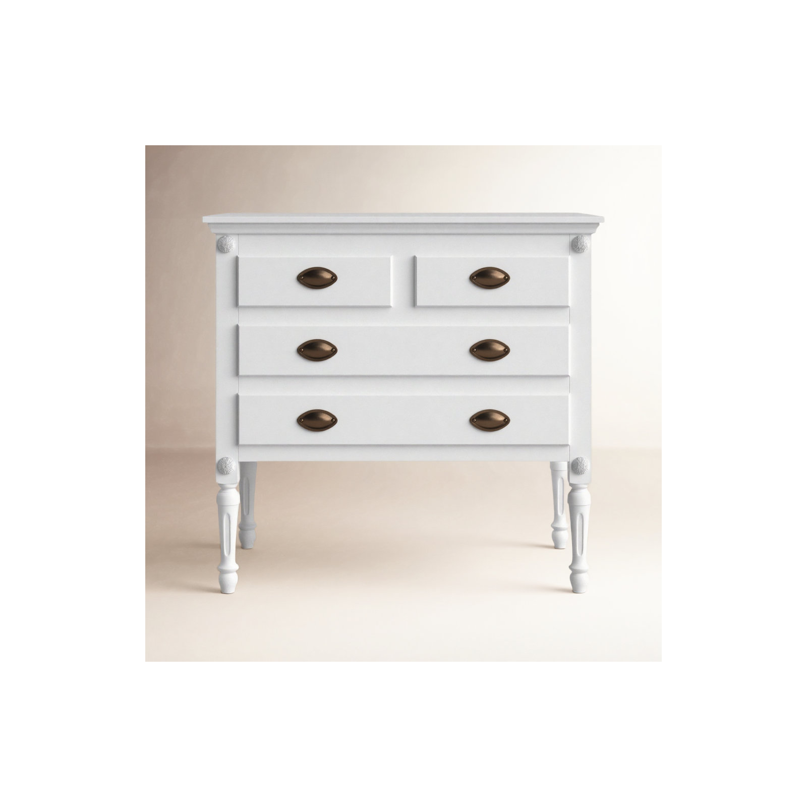 Eros Accent Chest, Off-White