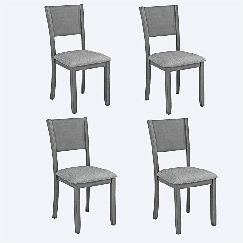 Ensemble de 4 chaises d'appoint
