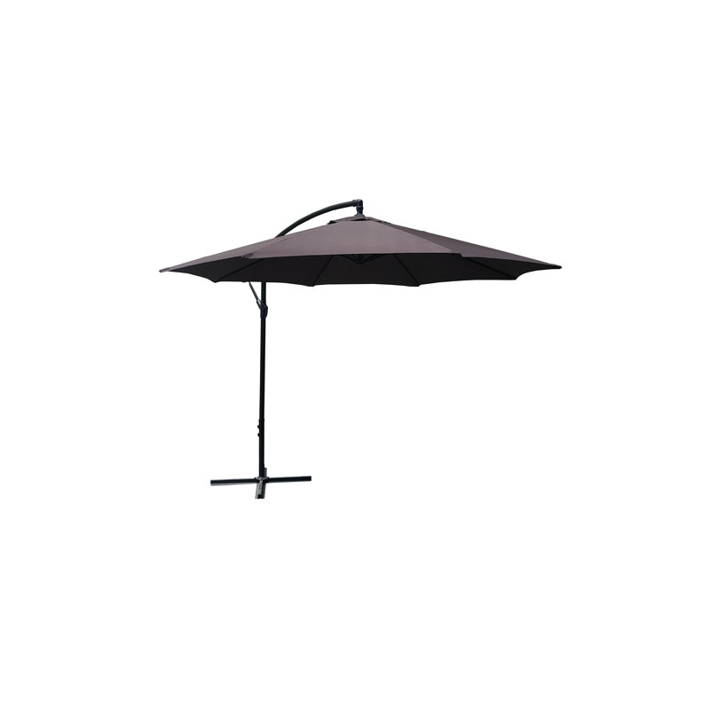 Parasol excentré 10 pi - Café, Café