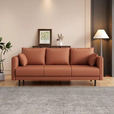 Simple Light Luxury Cream Style Sofa