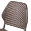 Chaise de salle à manger pour patio, ensemble de 2