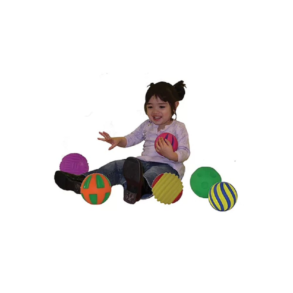 Tactile Squeak Balls Get Ready Kids