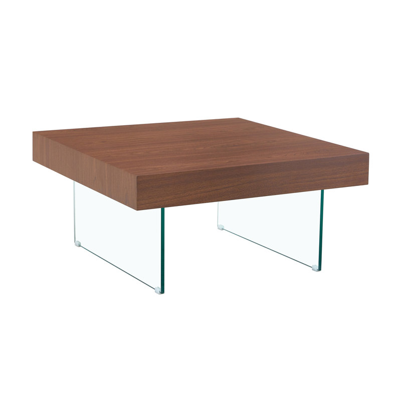 Square Coffee Table With Glass Legs