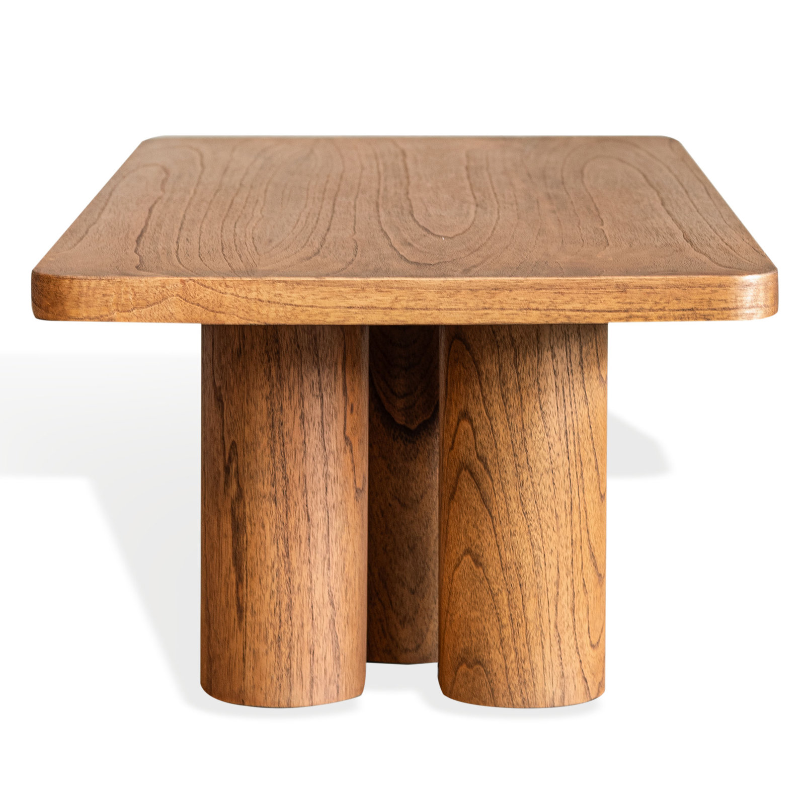 Pompano Solid Wood Single Coffee Table, Natural