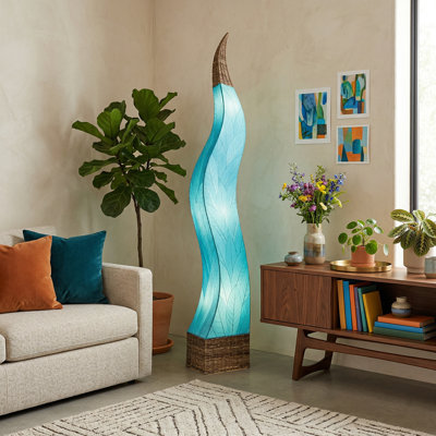 Lampe sur pied colonne 72 po Zoye
