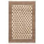 Tapis de zone en laine ivoire/brune 6 pi 1 po x 9 pi 3 po one-of-kind à la main-noué la 2010 kazak Kula
