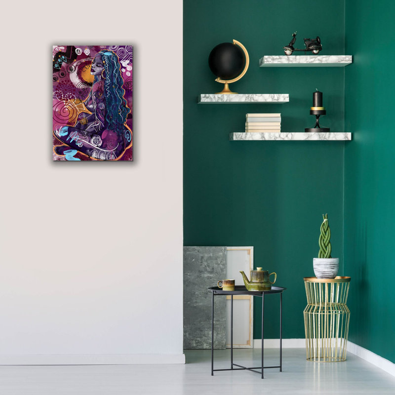 «Tahiya» par Justin Copeland, impression sur toile, H 26 po x l 18 po x P 0,75 po
