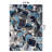 Florentia Floral Black/Gray/Cream Non-Slip Rubberback Area Rug-503750904