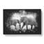 Elephants Crossing Paths - Wrapped Canvas-56642554