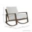 Chaise berçante d'extérieur en aluminium forgé Avondale-113397174-113397229-124419266