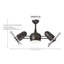 41" Dagny 6-Blade Dual Ceiling Fan with Wall Remote-773958790-775908377