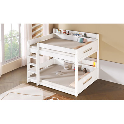 Queen over Queen Bunk Bed