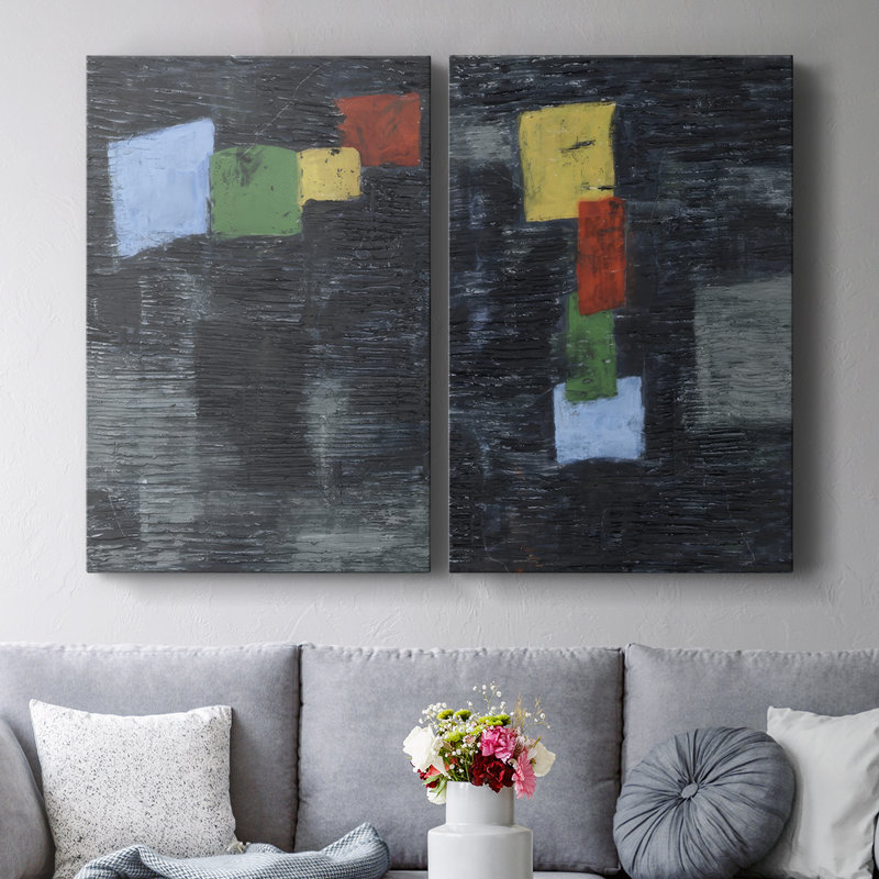 Toile tendue foncé prisme foncé I-Premium Gallery, H 12 po x l 16 po