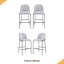 Tabouret de bar intérieur en métal, ensemble de 2-1243587653