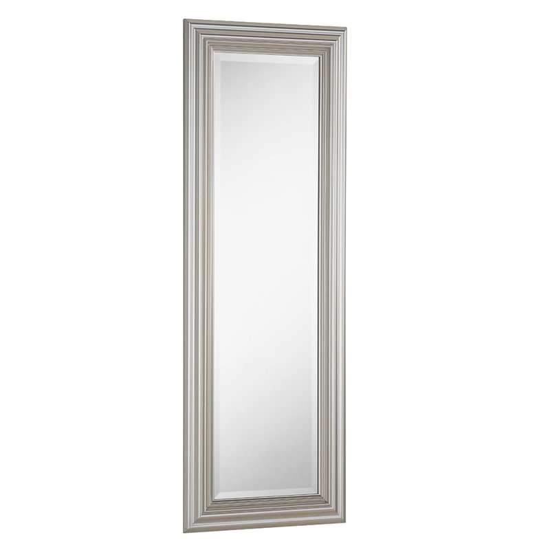 Burdick Composite Rectangle Wall Mirror, 44.5cm H x 128.5cm W