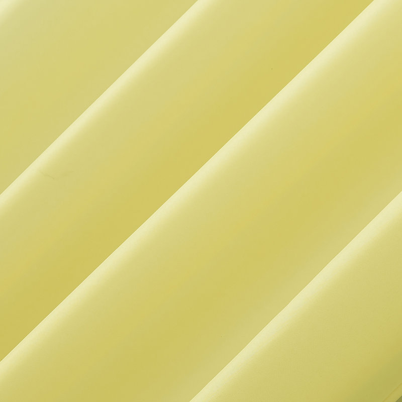 Franko Indoor/Outdoor UV Protectant Room Darkening Grommet Curtain Panel, 54" W x 84" L, Yellow