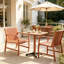 Ensemble de conversation 2 pièces pour intérieur et extérieur, comprenant 1 fauteuil et 1 table d'appoint. Mobilier en polypropylène imperméable et résistant aux UV, facile à monter. Parfait pour un balcon, un jardin ou un appartement. Couleur : brun abricot.