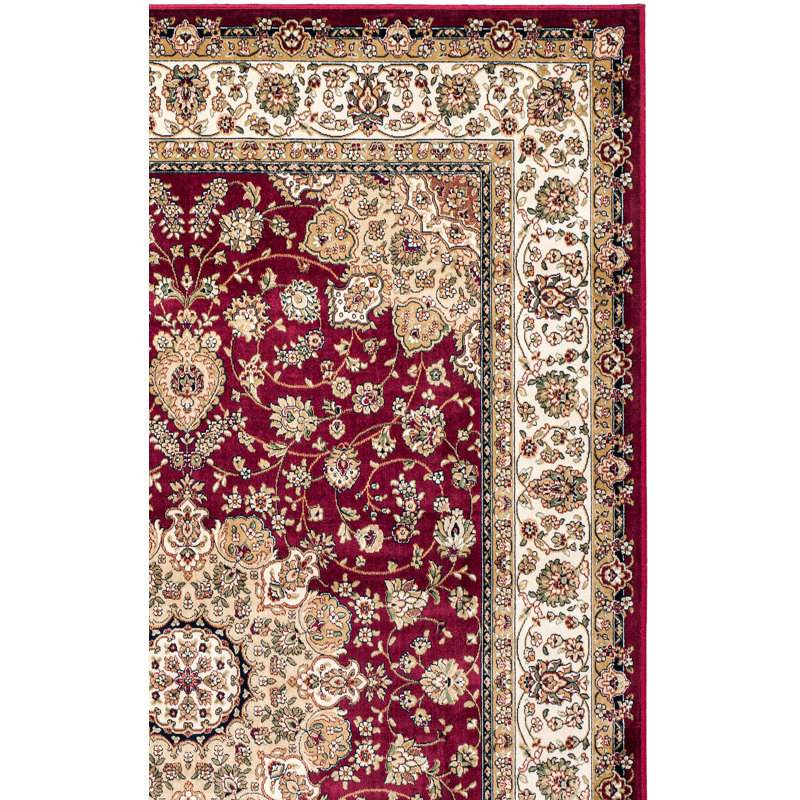 Tapis en viscose Carolus, Rectangle 8 p x 11 pi 6 po