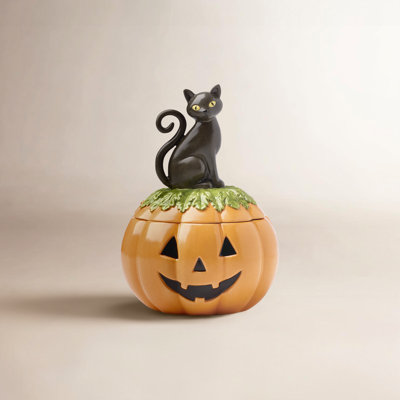 Lenox Porcelain Halloween Candy Jar