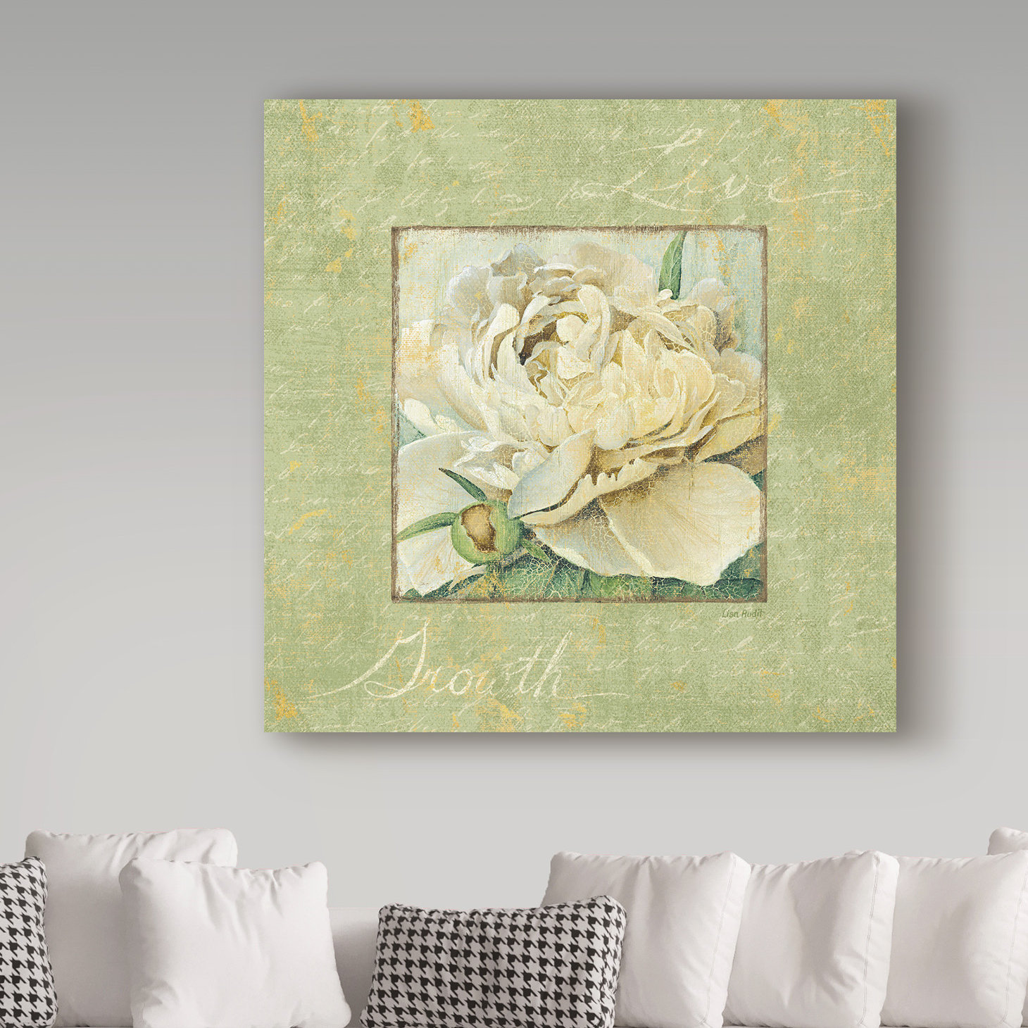 Ophelia & Co. Quiet Petals II by Lisa Audit - Wrapped Canvas Graphic ...