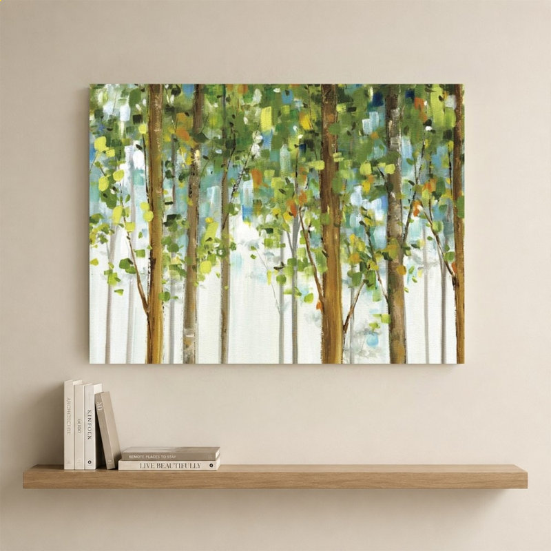 «Forest Study I» par Lisa Audit - impression sur toile, 30" H x 40" W, Does Not Apply