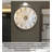 Minimalist Brass Natural Shell Living Room Wall Clock