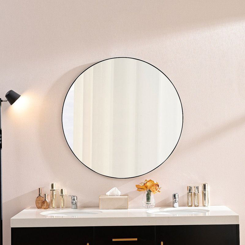 Wall Mirror, 36,06 po x 36,06 po, Rond
