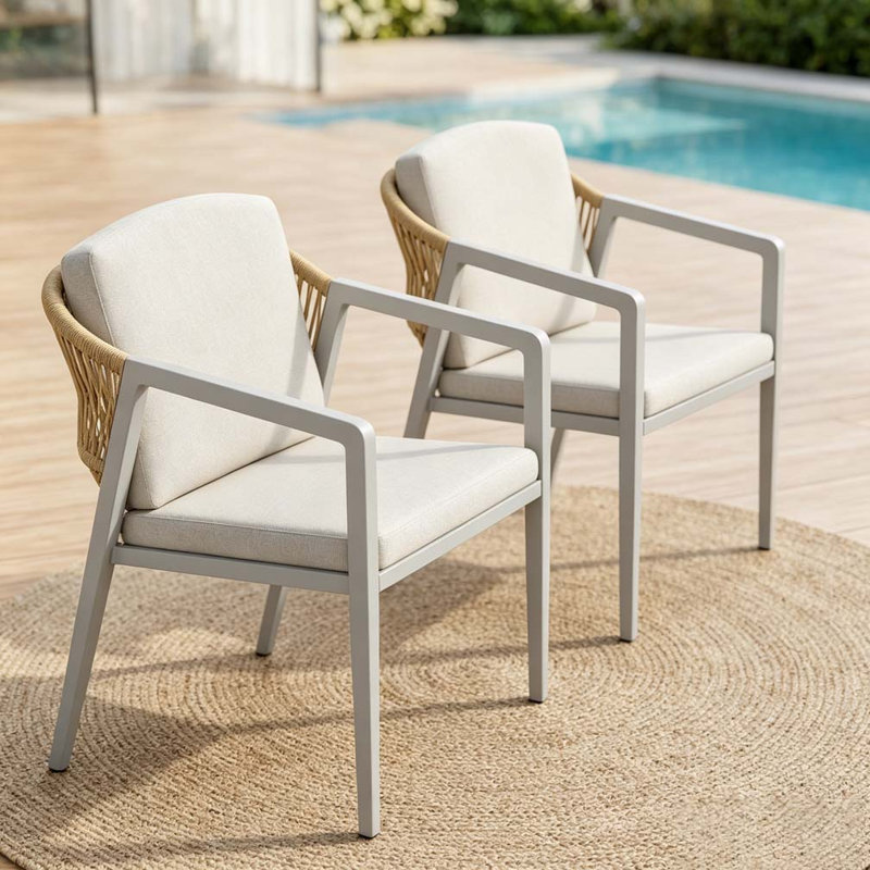 Ensemble de chaises d'extérieur
