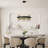 Hildegarde Dimmable Wagon Wheel LED Chandelier