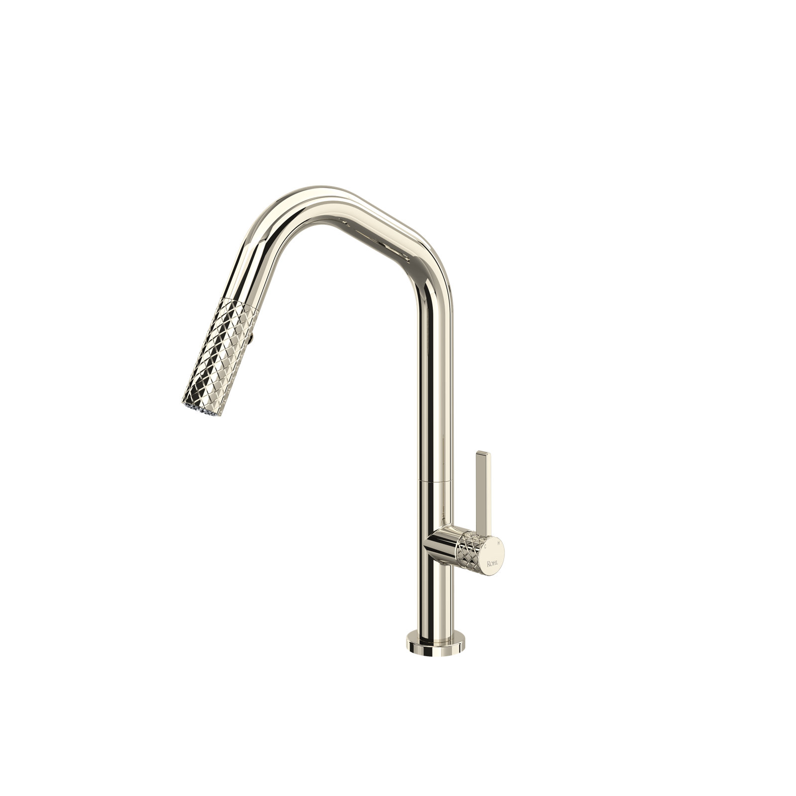 AllModern Ignacio Pull Out Kitchen Faucet, Polished Nickel