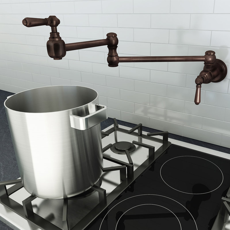 Pioneer Americana Kitchen Faucet, Stainless Steel