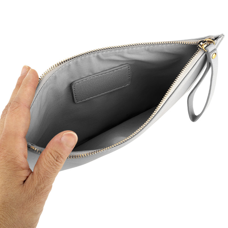 Organisateur de maquillage Vegan, Gris
