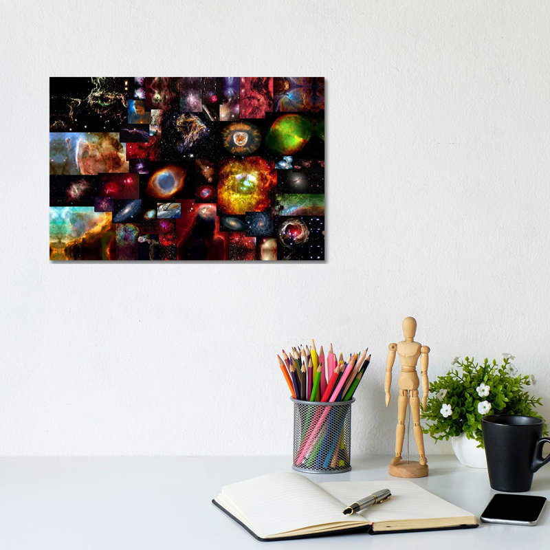 The Universe - Wrapped Canvas Print, 20.32 cm H x 30.48 cm W