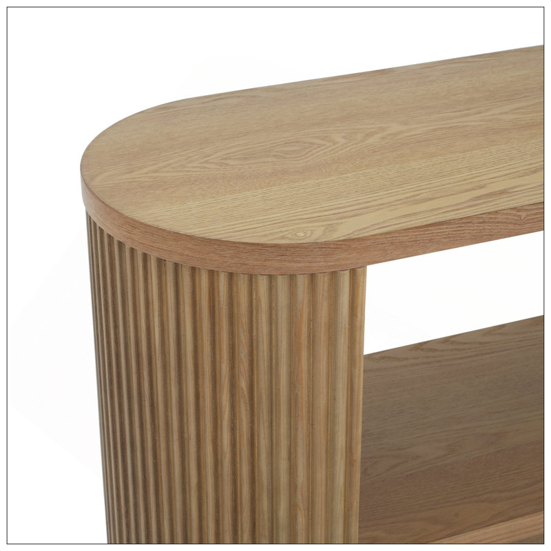 Console de vestibule moderne Mirod, Naturel