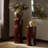 Manon Pedestal Set-Glossy Plum Cast Aluminum