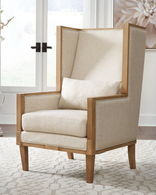 Lorinda wingback chair hot sale