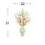 Organic Modern Cherry Blossoms in Ceramic Vase-1860336541