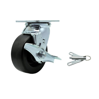 Caster with Roller Bearing