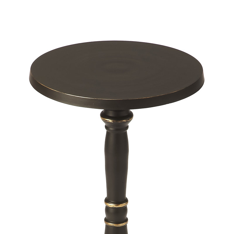 Langford Metal Side Table, Black