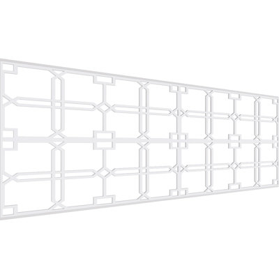 32.25'' H x 94.5'' W x 0.38'' D Expanded Cellular PVC Wainscot Panelling