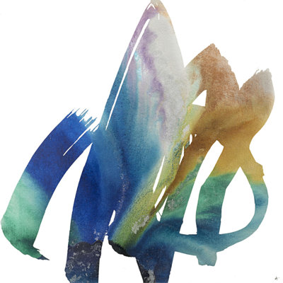 Scripted 4 Painting by Jennifer Hollack Raboin