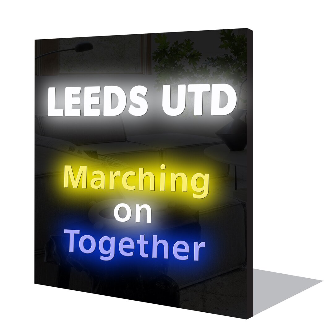 Wanddekoration Leeds UTD