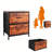 Night Stand with 2 Drawers