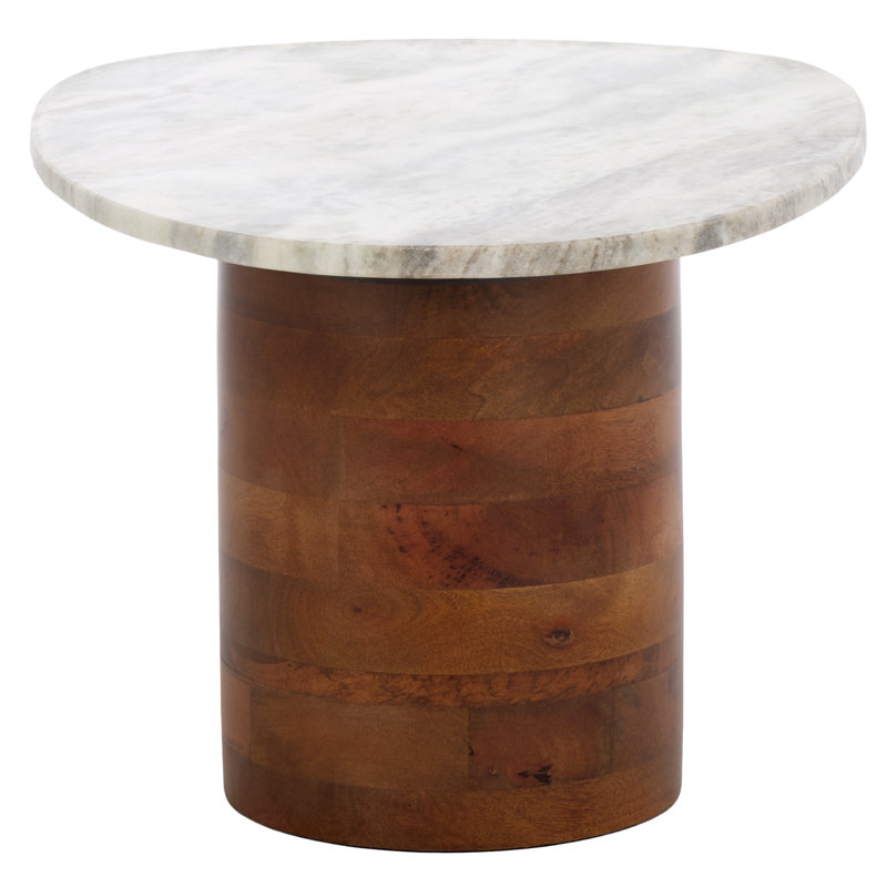 Grande table d'appoint en marbre Mono
