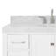 Meuble-lavabo simple 42 po avec plateau en marbre Cambridge-88398705